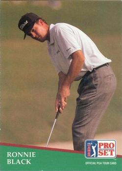 1991 Pro Set PGA Tour #123 Ronnie Black Front