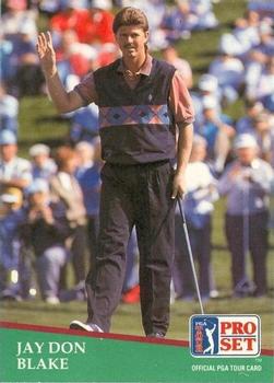 1991 Pro Set PGA Tour #124 Jay Don Blake Front