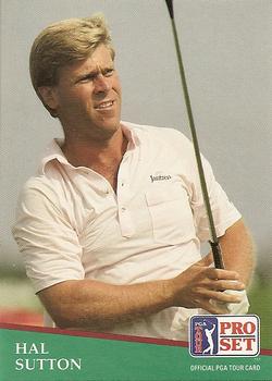 1991 Pro Set PGA Tour #132 Hal Sutton Front