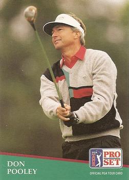 1991 Pro Set PGA Tour #139 Don Pooley Front