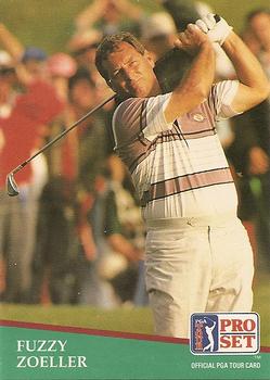 1991 Pro Set PGA Tour #144 Fuzzy Zoeller Front