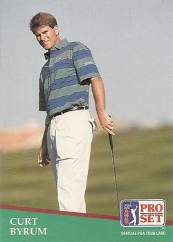 1991 Pro Set PGA Tour #147 Curt Byrum Front