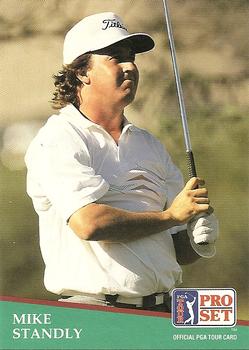 1991 Pro Set PGA Tour #162 Mike Standly Front