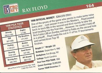 1991 Pro Set PGA Tour #164 Ray Floyd Back