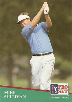 1991 Pro Set PGA Tour #168 Mike Sullivan Front