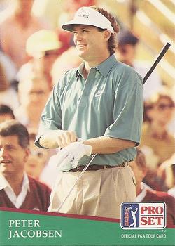 1991 Pro Set PGA Tour #171 Peter Jacobsen Front