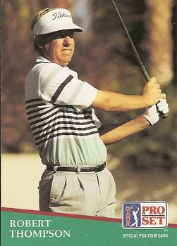 1991 Pro Set PGA Tour #18 Robert Thompson Front