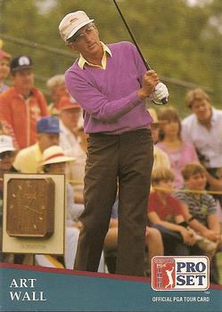 1991 Pro Set PGA Tour #205 Art Wall Front