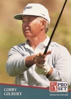 1991 Pro Set PGA Tour #207 Gibby Gilbert Front