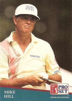 1991 Pro Set PGA Tour #210 Mike Hill Front