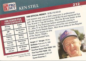1991 Pro Set PGA Tour #212 Ken Still Back