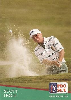 1991 Pro Set PGA Tour #21 Scott Hoch Front