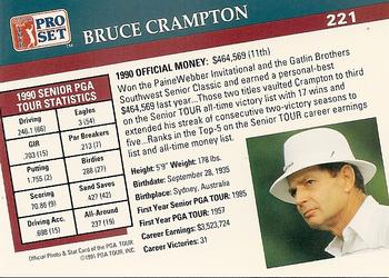 1991 Pro Set PGA Tour #221 Bruce Crampton Back