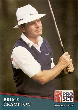 1991 Pro Set PGA Tour #221 Bruce Crampton Front