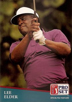 1991 Pro Set PGA Tour #226 Lee Elder Front
