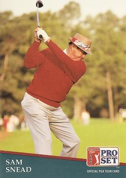 1991 Pro Set PGA Tour #235 Sam Snead Front