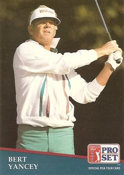 1991 Pro Set PGA Tour #237 Bert Yancey Front