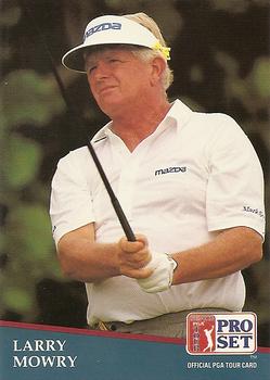 1991 Pro Set PGA Tour #239 Larry Mowry Front