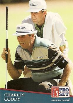 1991 Pro Set PGA Tour #243 Charles Coody Front