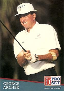 1991 Pro Set PGA Tour #245 George Archer Front