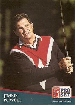 1991 Pro Set PGA Tour #247 Jimmy Powell Front