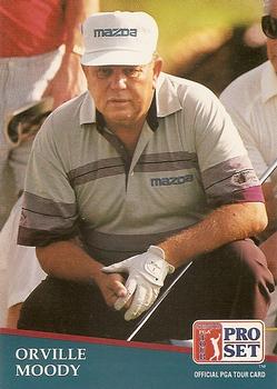 1991 Pro Set PGA Tour #249 Orville Moody Front