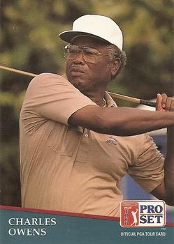 1991 Pro Set PGA Tour #251 Charles Owens Front