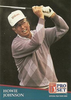 1991 Pro Set PGA Tour #253 Howie Johnson Front