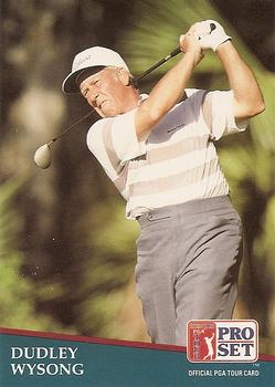 1991 Pro Set PGA Tour #262 Dudley Wysong Front