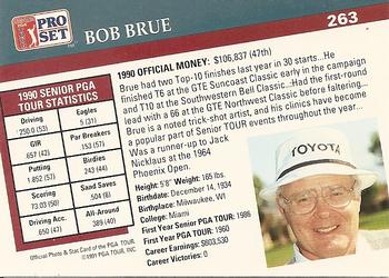 1991 Pro Set PGA Tour #263 Bob Brue Back