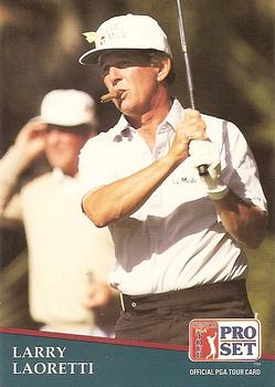 1991 Pro Set PGA Tour #266 Larry Laoretti Front
