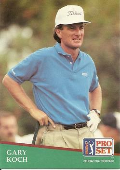 1991 Pro Set PGA Tour #267 Gary Koch Front