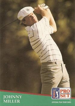 1991 Pro Set PGA Tour #268 Johnny Miller Front