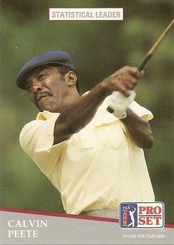 1991 Pro Set PGA Tour #271 Calvin Peete Front