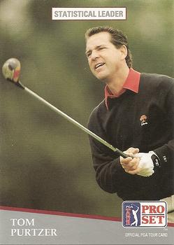 1991 Pro Set PGA Tour #274 Tom Purtzer Front