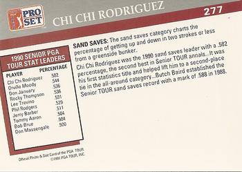 1991 Pro Set PGA Tour #277 Chi Chi Rodriguez Back