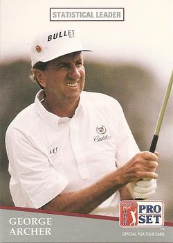 1991 Pro Set PGA Tour #281 George Archer Front