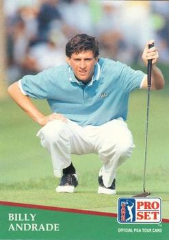 1991 Pro Set PGA Tour #28 Billy Andrade Front