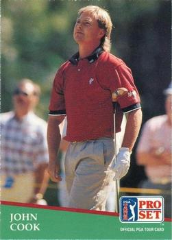 1991 Pro Set PGA Tour #44 John Cook Front