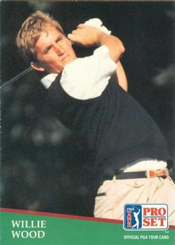 1991 Pro Set PGA Tour #4 Willie Wood Front