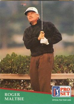 1991 Pro Set PGA Tour #50 Roger Maltbie Front