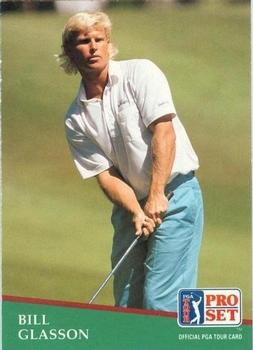 1991 Pro Set PGA Tour #51 Bill Glasson Front