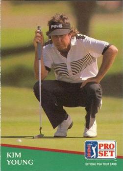 1991 Pro Set PGA Tour #53 Kim Young Front