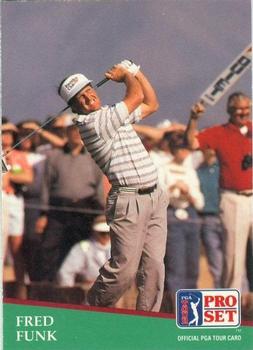 1991 Pro Set PGA Tour #54 Fred Funk Front