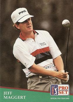 1991 Pro Set PGA Tour #57 Jeff Maggert Front