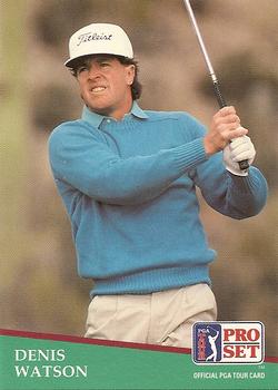 1991 Pro Set PGA Tour #63 Denis Watson Front