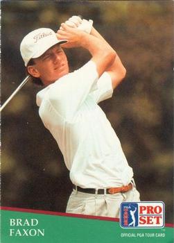 1991 Pro Set PGA Tour #65 Brad Faxon Front