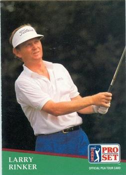 1991 Pro Set PGA Tour #6 Larry Rinker Front