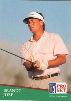 1991 Pro Set PGA Tour #73 Brandt Jobe Front