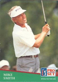 1991 Pro Set PGA Tour #74 Mike Smith Front